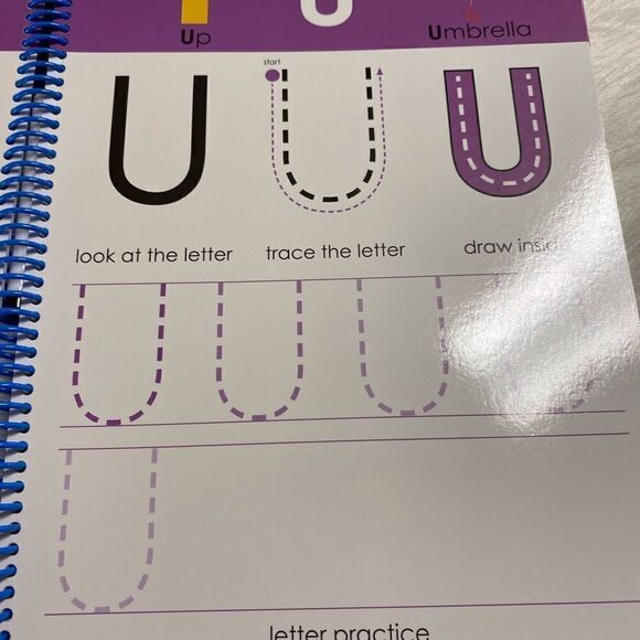 Priddy Learning Early Learning Wipe Clean Workbook with pen included for Ages 3+ - Picture 6 of 7